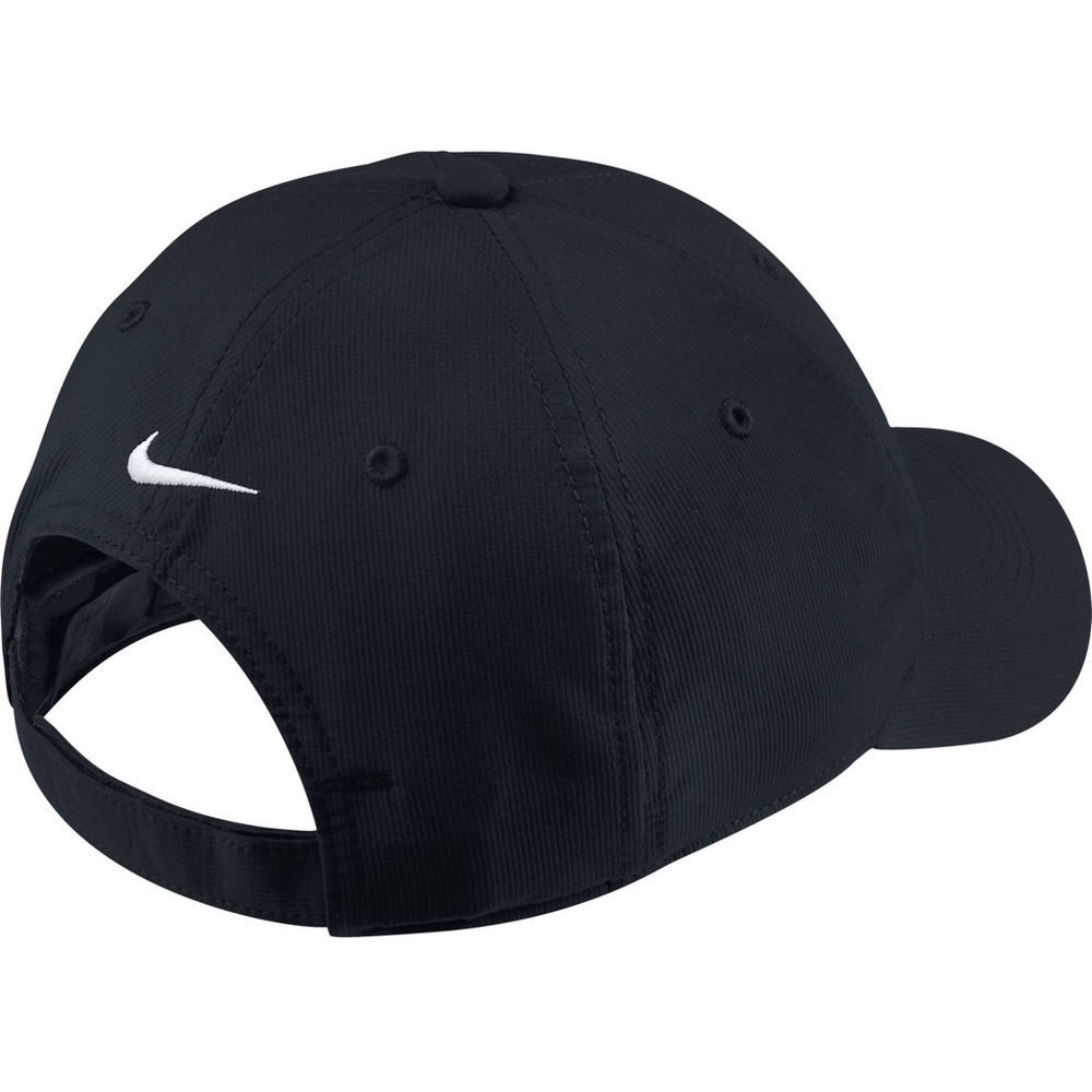 Women's Nike Golf Black Baseball Hat Swoosh Sign